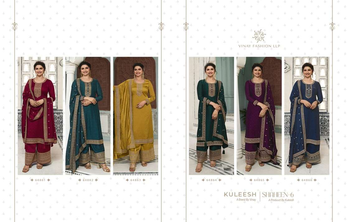 Kuleesh-Shaheen-Vol-6-Vinay Fshion-Asliwholesale-z-Catalogue